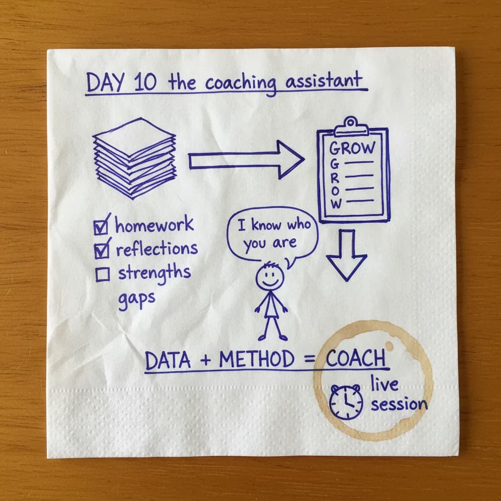 Day 10: The Coaching Assistant
