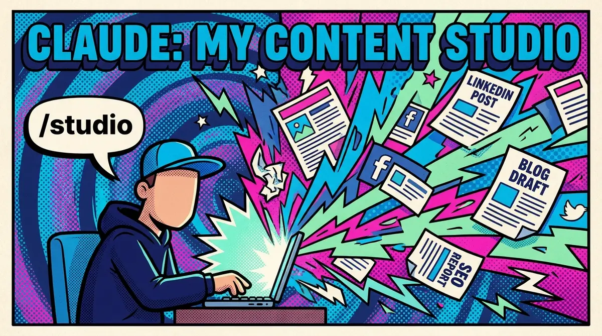 How I Built a Content Studio With Claude Code in One Conversation