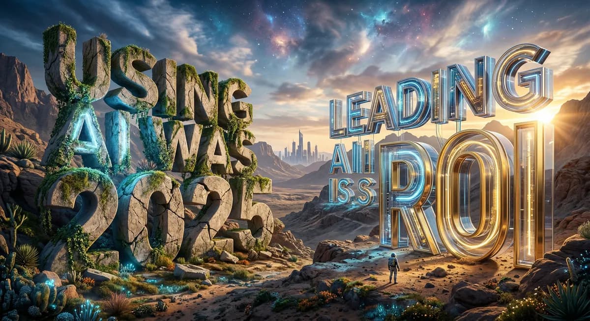 Using AI Was 2025. Leading AI Is 2026.