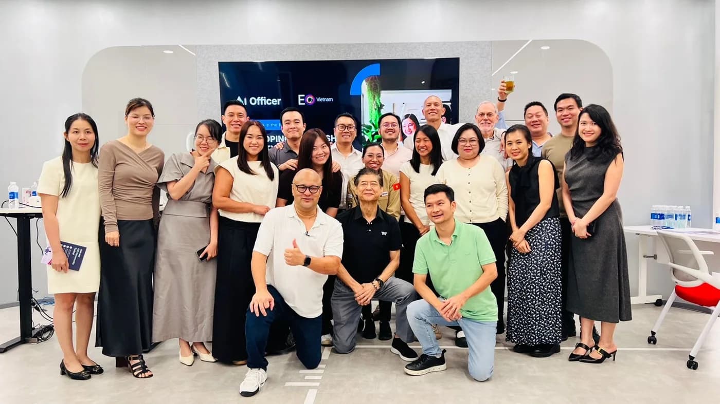 AI Officer certification cohort group photo