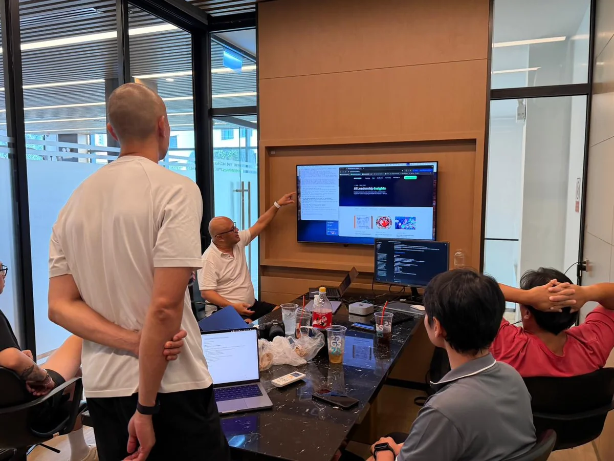 TK Nguyen asking what he would have his agents do first during the Day 11 session